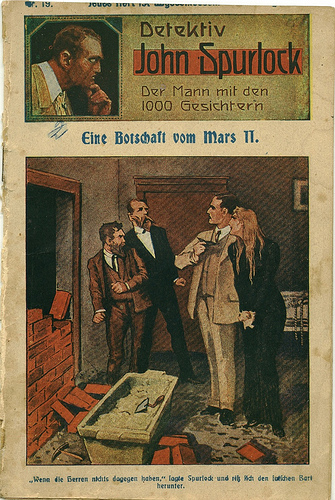 Illustration for article titled Planetary romance, zombie mentors, and the rise of fascism: European pulp fiction 1914-1945